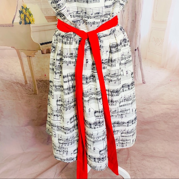 SOLD NEW ModCloth Key Of Chic Flare Dress - Picture 4 of 8